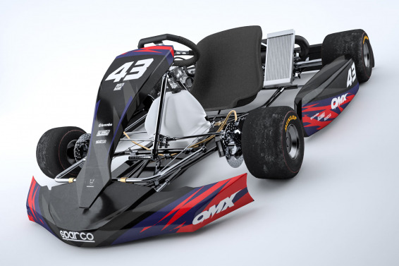 Go Kart Graphics Kit Frost