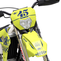 Race Dirt Bike Graphics for Sherco Front
