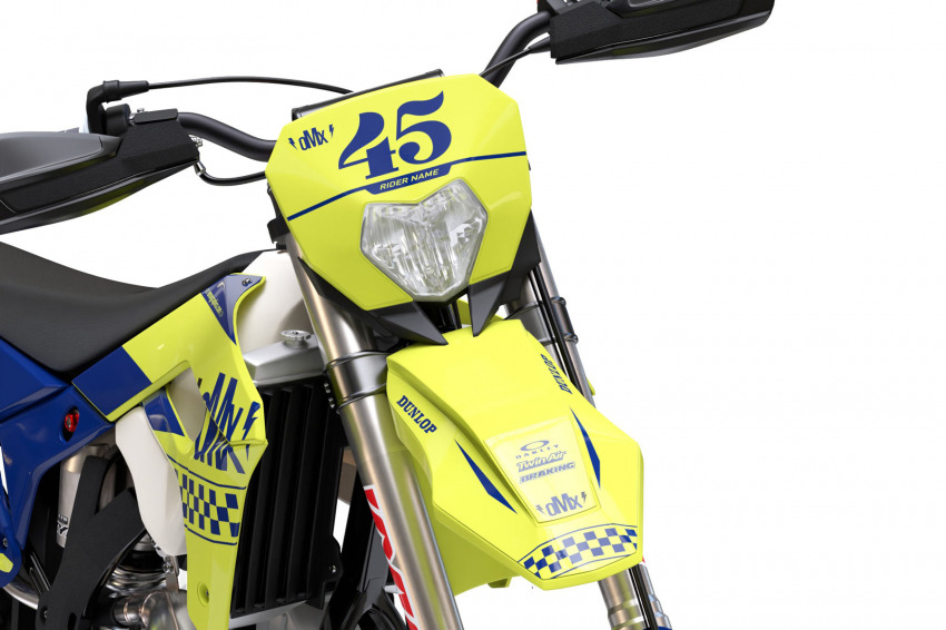 Race Dirt Bike Graphics for Sherco Front