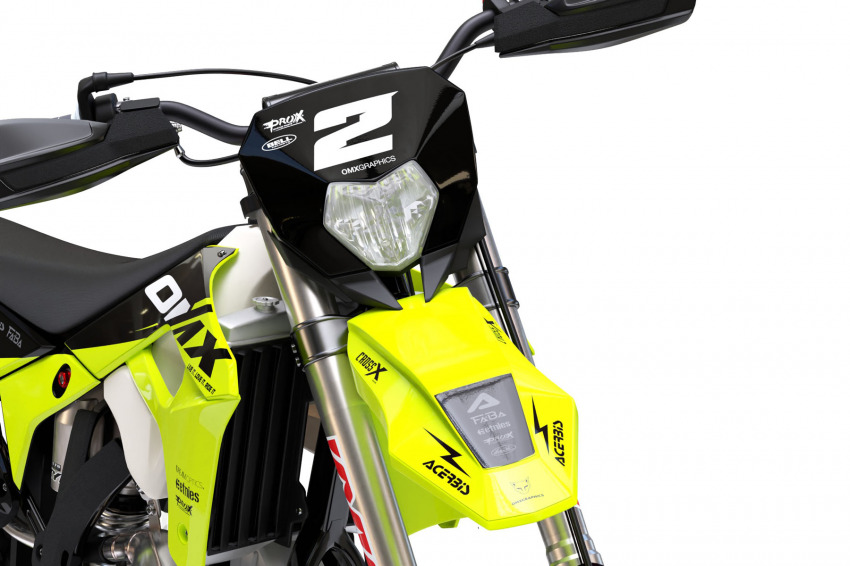 Custom Dirt BIke Graphics Kit for Sherco Corsa Front