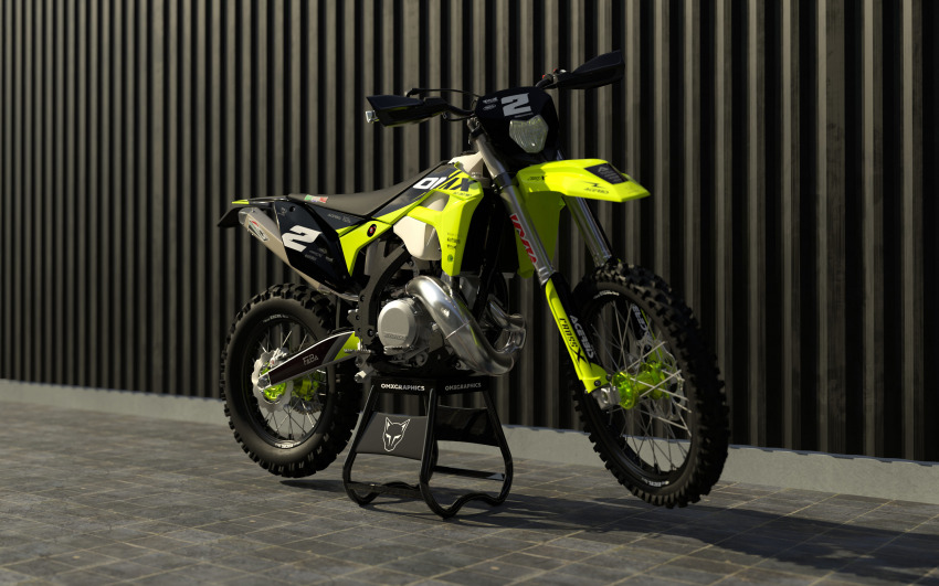 Custom Dirt BIke Graphics Kit for Sherco Corsa Promo