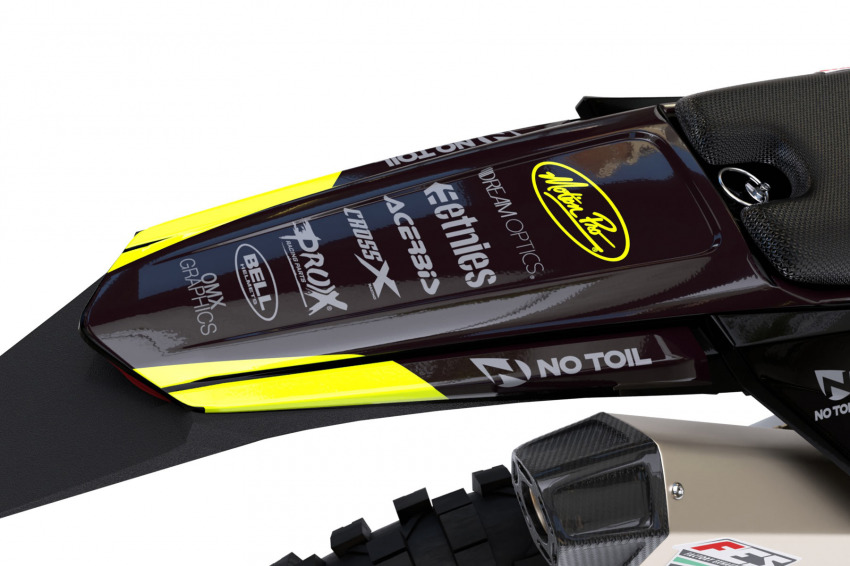 Custom Dirt BIke Graphics Kit for Sherco Corsa Rear