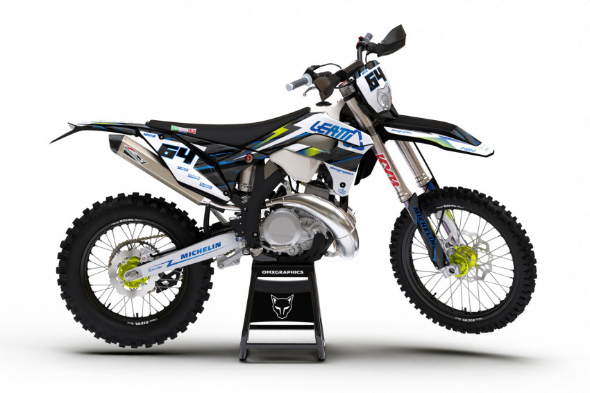 Custom Dirt Bike Graphics Kit for Sherco Rhyme