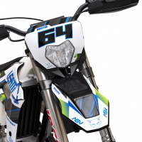 Custom Dirt Bike Graphics Kit for Sherco Rhyme Front