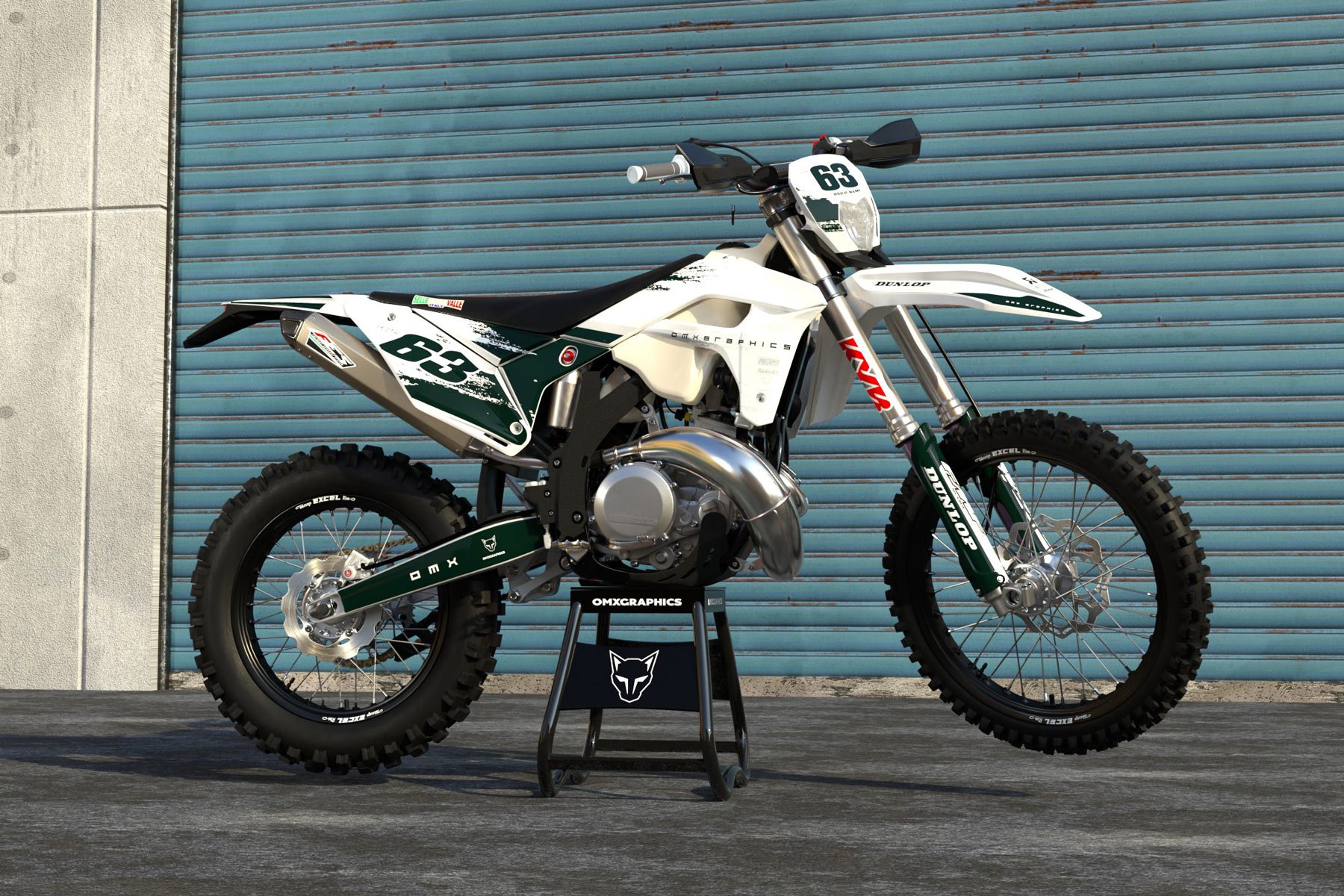 Custom Mx Graphics Kit for Sherco Hangout Promo