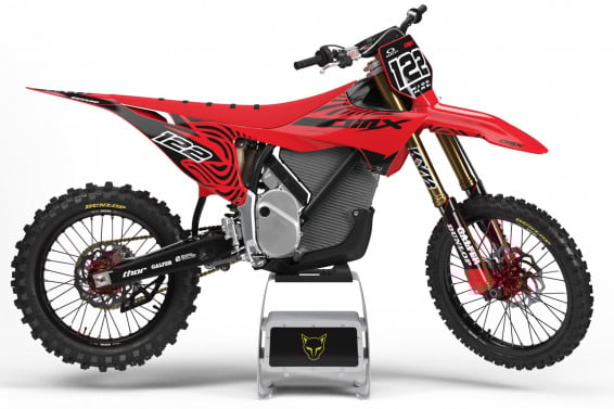 Red Mx Graphics for Stark Varg Chimera