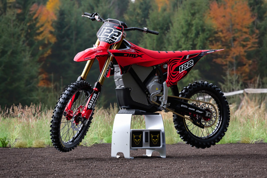 Red Mx Graphics for Stark Varg Chimera Promo