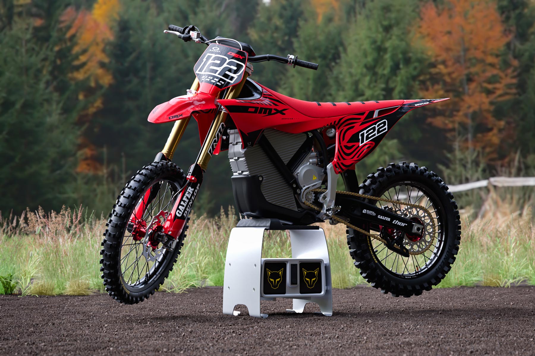 Red Mx Graphics for Stark Varg Chimera Promo