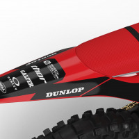 Red Mx Graphics for Stark Varg Chimera Rear