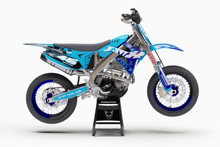 TM Racing Dirt Bike Graphics Kit Local