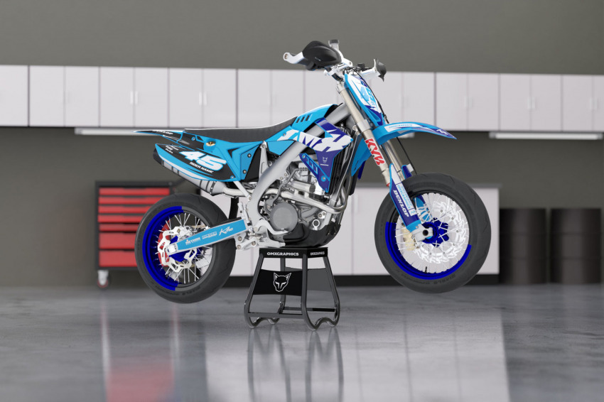 TM Racing Dirt Bike Graphics Kit Local Promo