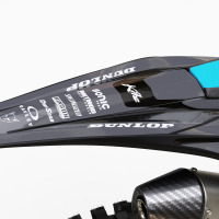 Teal Dirt Bike Graphics for Beta Local Rear