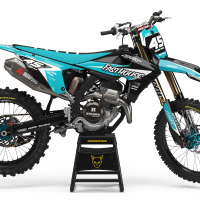 Triumph Dirt Bike Graphics Kit Stealth