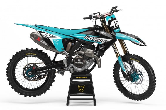 Triumph Dirt Bike Graphics Kit Stealth