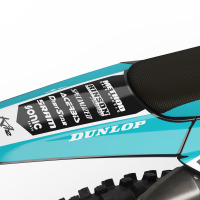 Triumph Dirt Bike Graphics Kit Stealth Rear