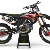 MX Graphics Kit for Honda Dirt Bike Dagger