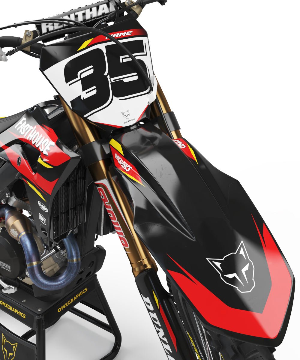 MX-Graphics-Kit-for-Honda-Dirt-Bike-Dagger-Front MX Graphics Kit for Honda Dirt Bike Dagger Front