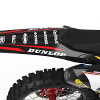 MX Graphics Kit for Honda Dirt Bike Dagger Tail