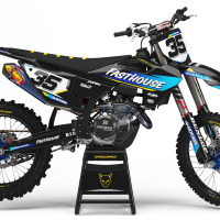 MX Graphics Kit for Husqvarna Dirt Bike Dagger