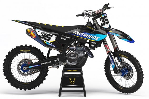 MX Graphics Kit for Husqvarna Dirt Bike Dagger