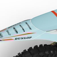 MX Graphics Kit for Stark Varg Dirt Bike Dagger Blue Tail