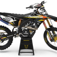 MX Graphics Kit for Suzuki Dirt Bike Dagger