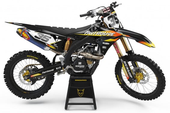 MX Graphics Kit for Suzuki Dirt Bike Dagger