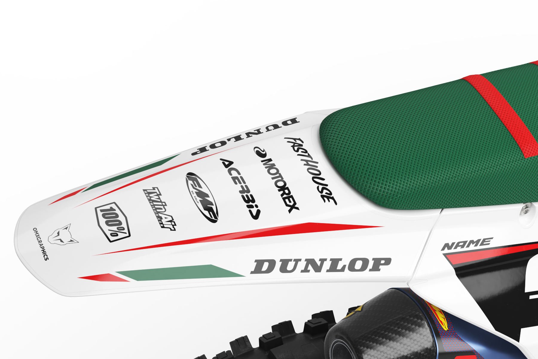 MX-Graphics-Kit-for-Triumph-Dirt-Bike-Dagger-White-Tail MX Graphics Kit for Triumph Dirt Bike Dagger White Tail