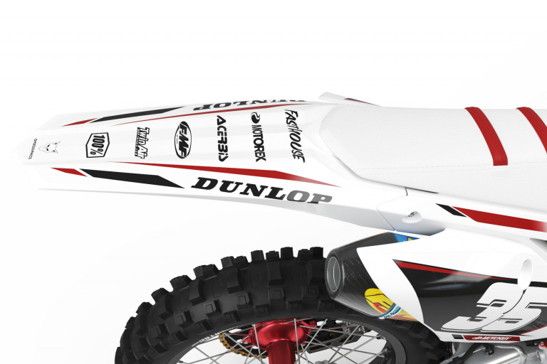 White Graphics Kit MX Graphics Kit for Honda - Dagger - White – OMXGraphics