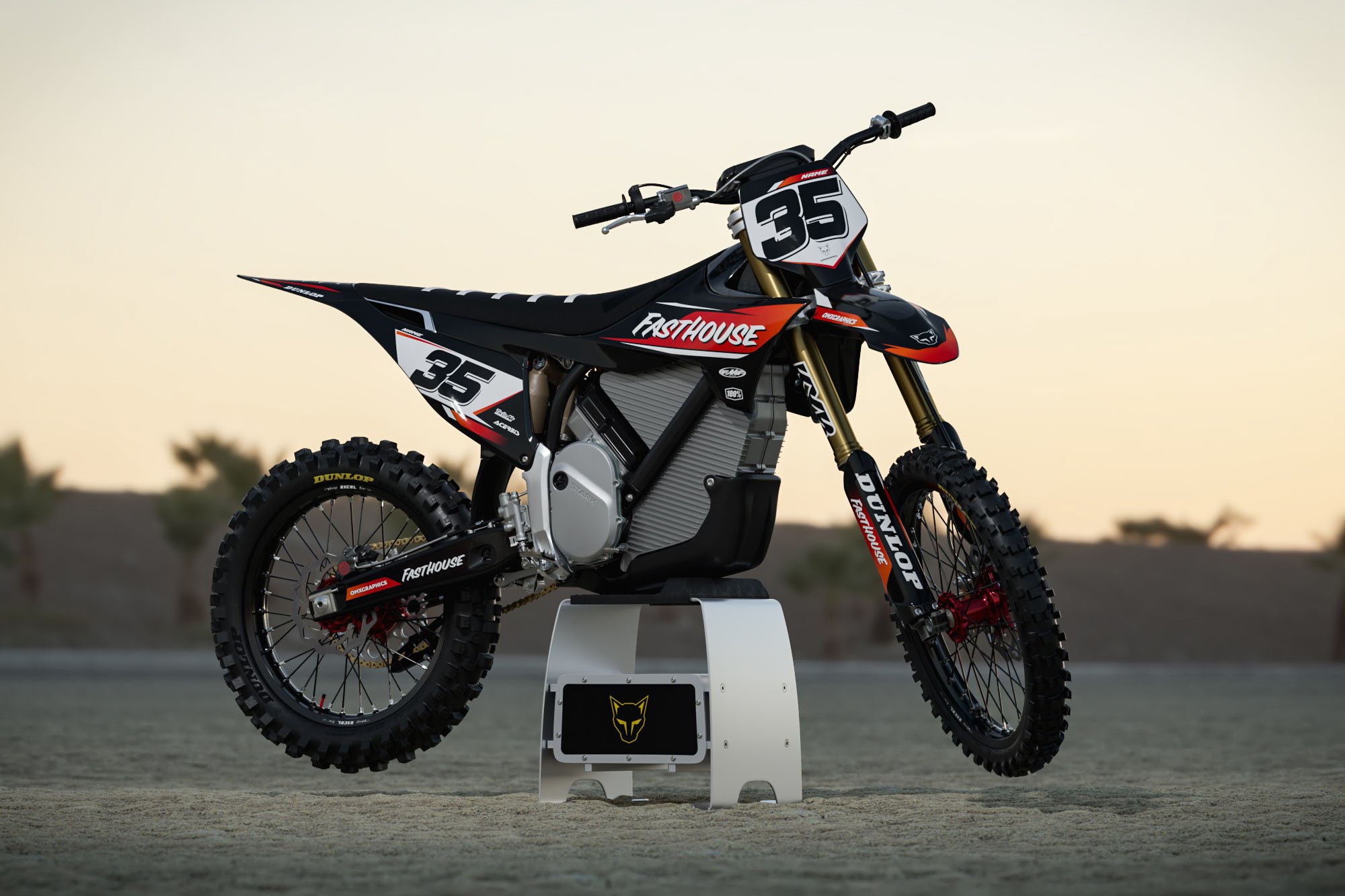 MX Graphics Kit for Stark Varg Dirt Bike Dagger Image