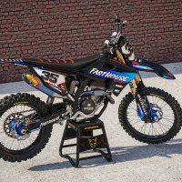 MX Graphics Kit for Triumph Dirt Bike Dagger Promo