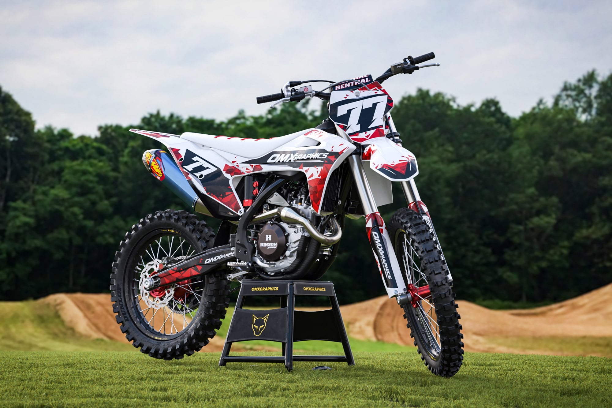 Dirt Bike Graphics Kit for GasGas - Crack Promo Dirt Bike Graphics Kit for GasGas - Crack Promo