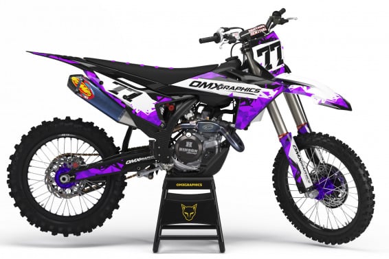 Dirt Bike Graphics Kit for KTM - Crack