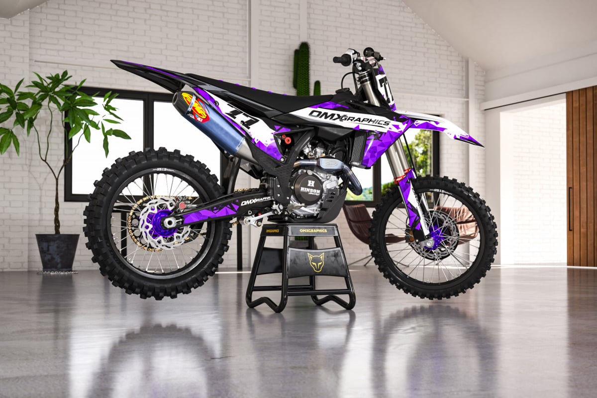 Dirt Bike Graphics Kit for KTM - Crack Promo