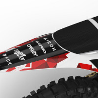 Dirt Bike Graphics Kit for Stark Varg - Crack 3