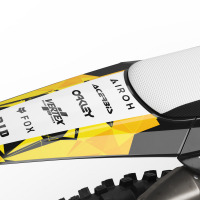 Dirt Bike Graphics Kit for Triumph - Crack 3