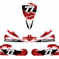 Go Kart Graphics Kit Crack Installed on a Karting Layout