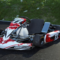Go Kart Graphics Kit Crack Installed on a Karting Promo