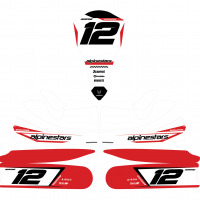 Go Kart Graphics Kit Payback Design Layout