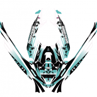 Jet Ski Graphics Kit Vice Design Layout Preview