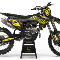 Airborne Black - Graphics Kit for GasGas