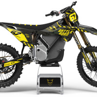 Airborne Black - Graphics Kit For Stark Varg