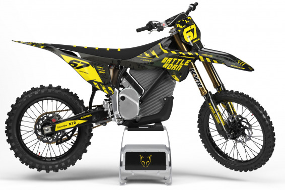 Airborne Black - Graphics Kit For Stark Varg