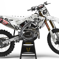 Airborne White - Graphics Kit for Honda