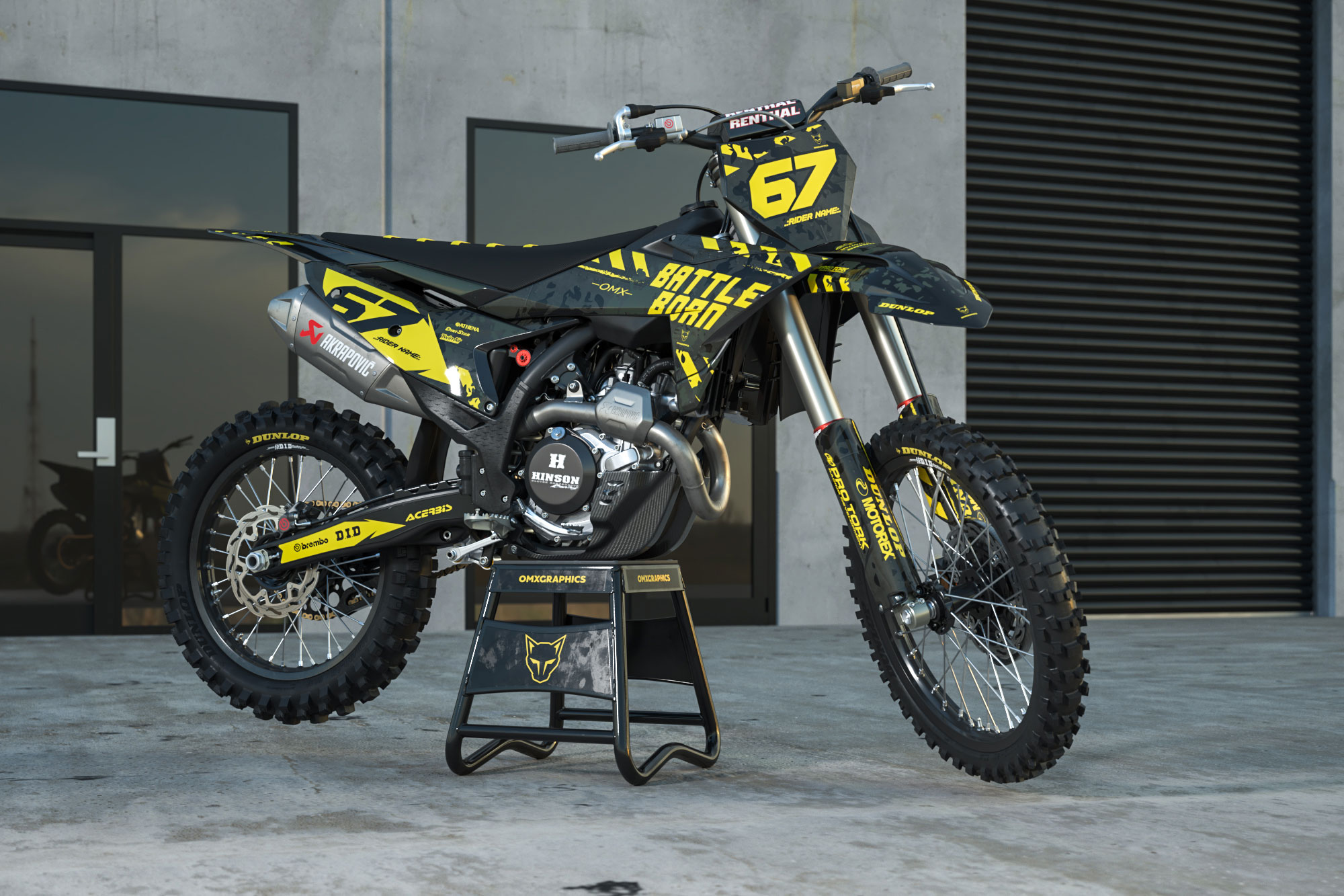 Dirt Bike Graphics Kit Airborn Black For All KTM Dirt Bike Models Promo Dirt Bike Graphics Kit Airborn Black For All KTM Dirt Bike Models Promo