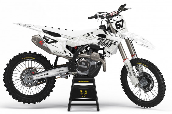 Husqvarna Dirt Bike Graphics Kit Airborn For All Husqvarna Bike Models
