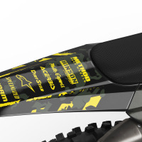 Airborne Dirt Bike Graphics Kit for Triumph Tail