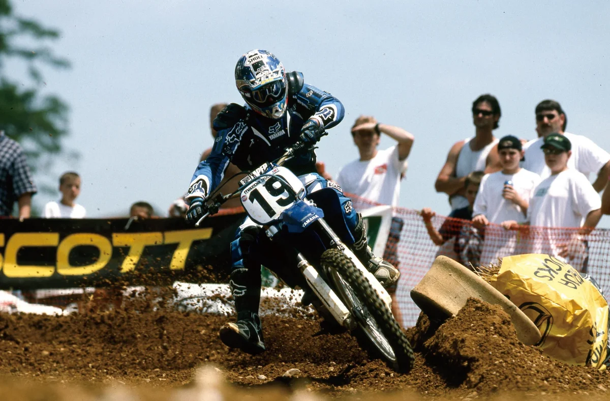 Yamaha bike racing in 1990