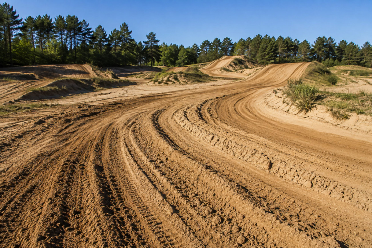 Modern motocross tracks making riders slower