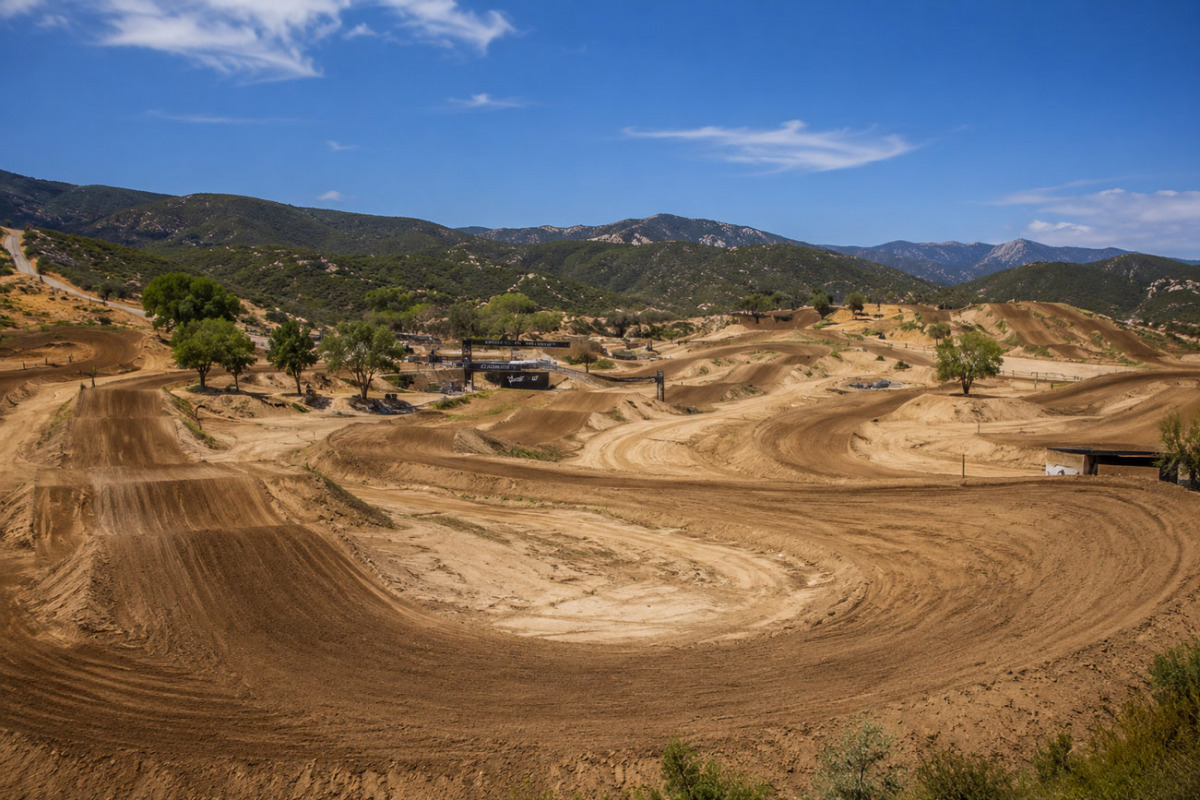 sandy motocross racing track